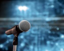 Professional microphone setup for live event audio engineering by Stonehenge Sound in Connecticut